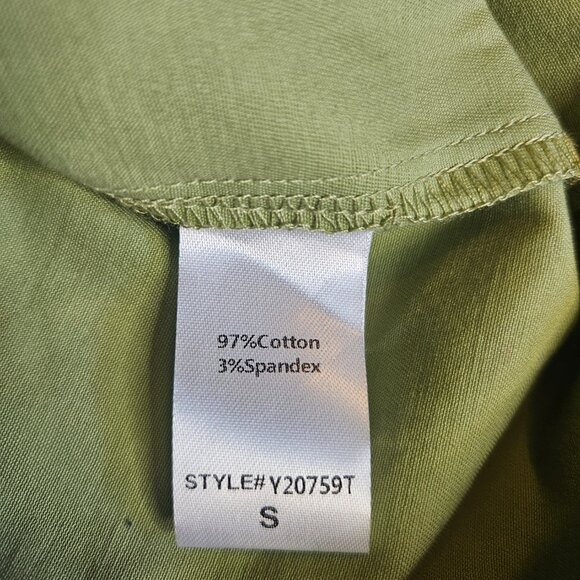 POMANDER PLACE Shift Dress Size Small Sage Green Tuckernuck Minimalist Casual - Picture 10 of 14